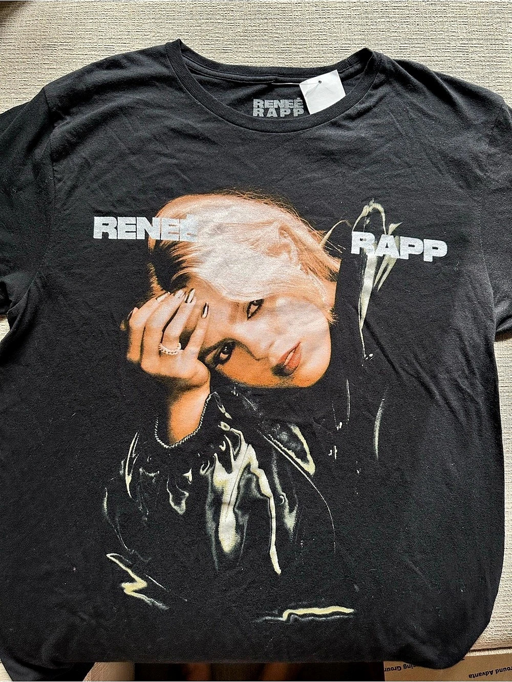 RAPP graphic tee Graphic Tee in Black Size Medium New